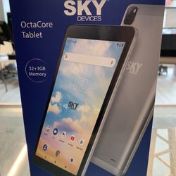 Sky 8” Tablet 32GB w/1yr Data Plan Included $120