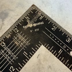 Rafter Framing 