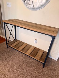 Farm house console table - entry table - decorative table