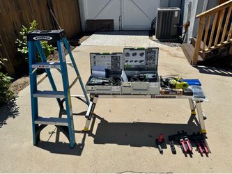 Festool, Ryobi, Milescraft, Kreg and Ladders
