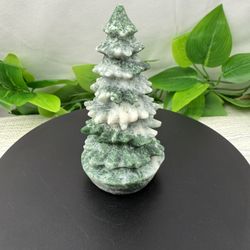Crystal Agate Tree Carving 
