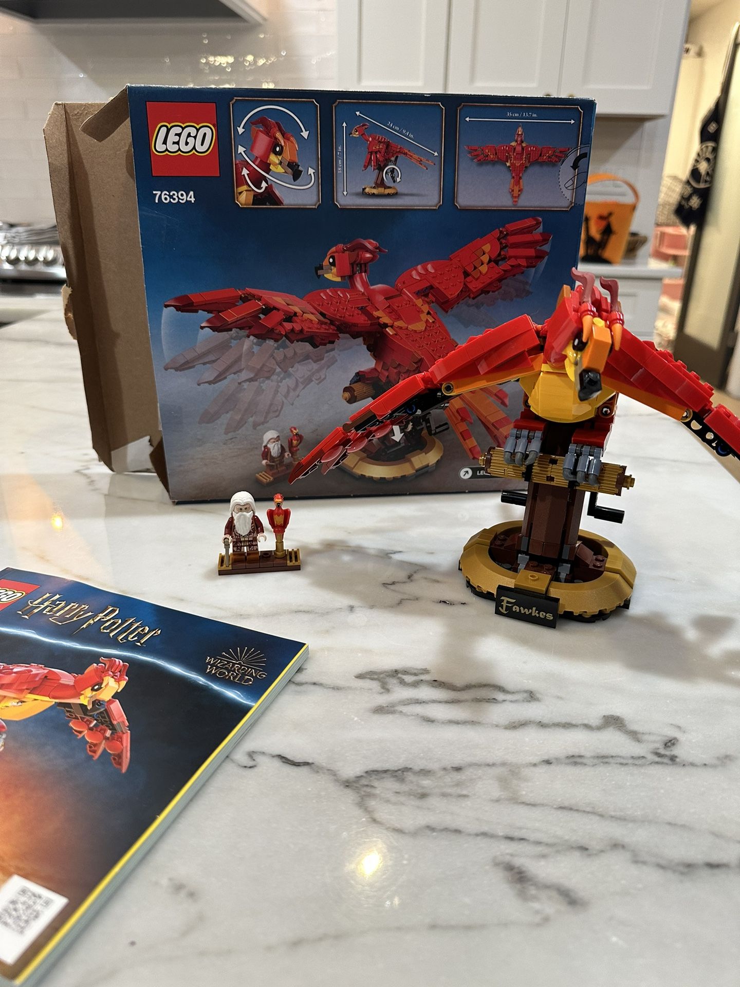 Fawkes Harry Potter Lego