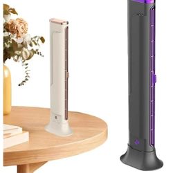Quiet Desktop Fan With Adjustable Speed Rechargeable Fan ABS Texture Suitable For Multifuntional Use In Office Or Home