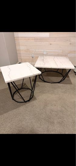 Coffee + side table set