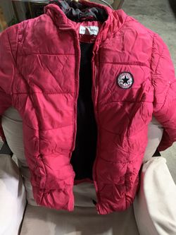 Converse girl jacket size large, 10-12 years. $10