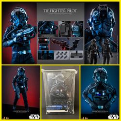 1/6 Hot Toys Tie Fighter Pilot MMS798 Star Wars IV figure