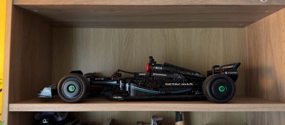 Built LEGO Mercedes F1 Car