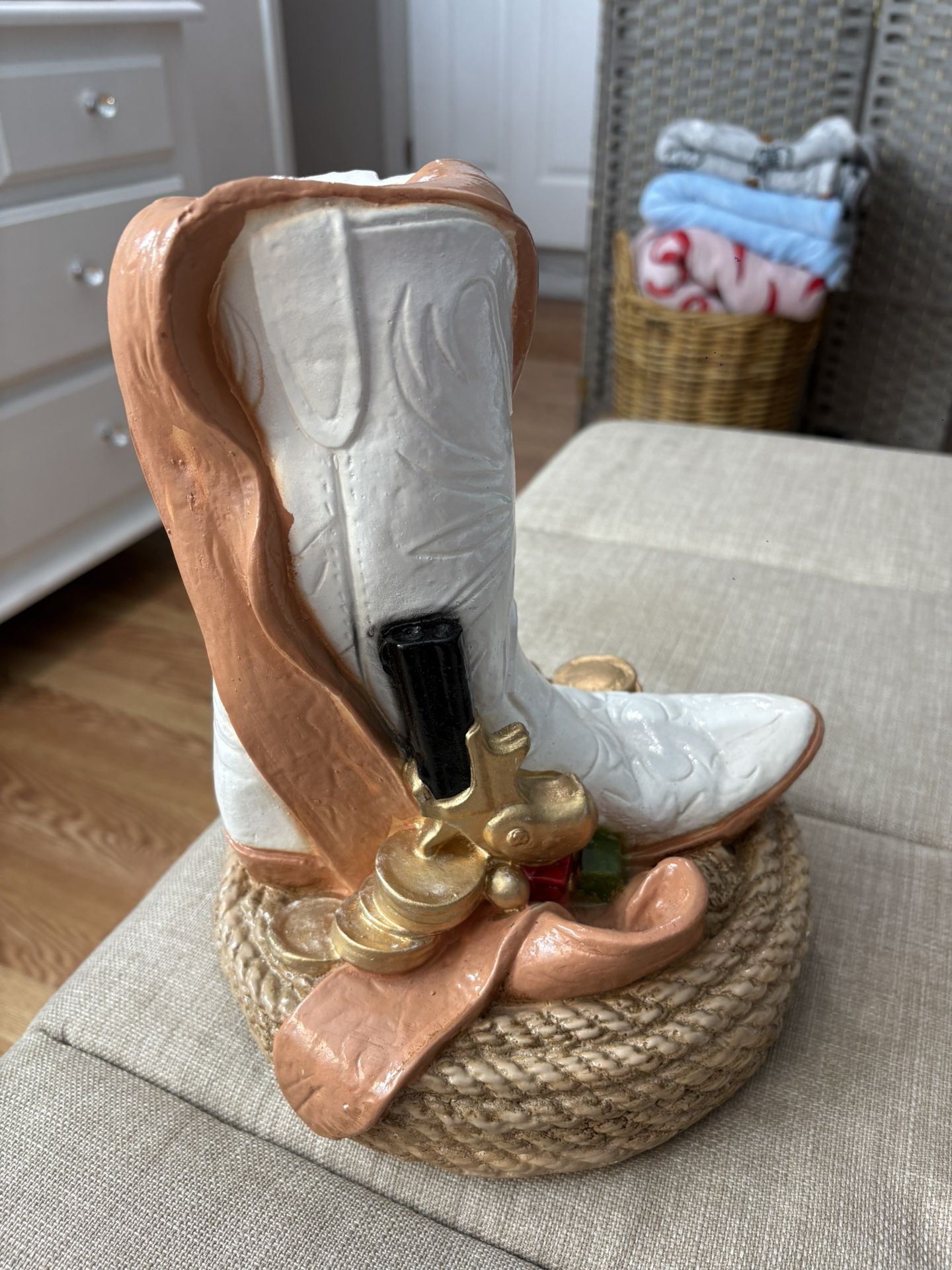 Boot Table Decoration