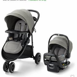 Graco Modes 3 Light Platinum Travel System