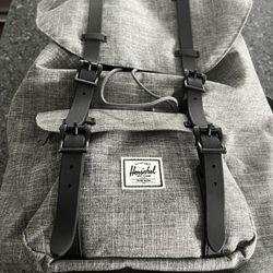 Mens Herschel Supply Co. Backpack In Gray & Black