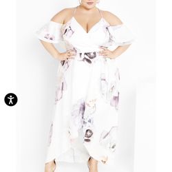 New Avenues Dress- Ivory