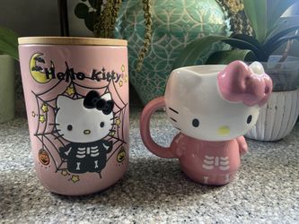 Silver Buffalo Sanrio Hello Kitty Halloween Spooky Kitchen Items