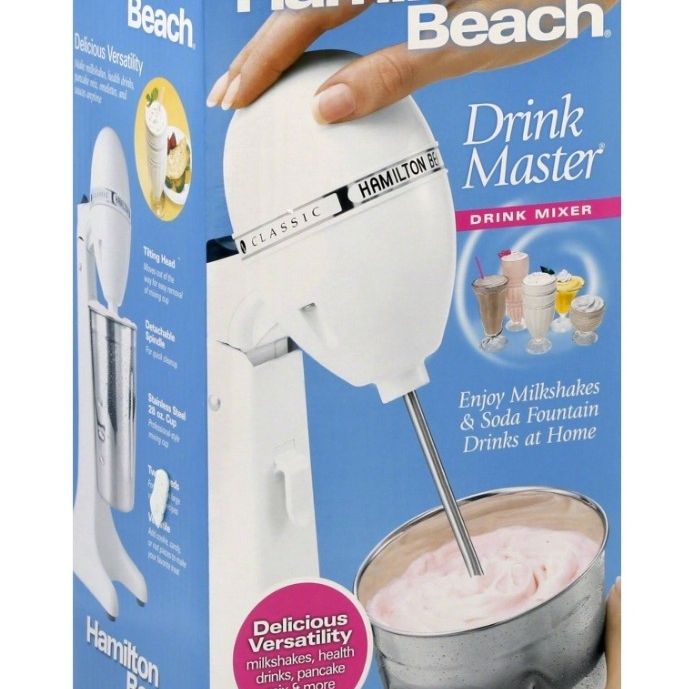 Hamilton Beach Hand and Stand Classic DrinkMaster Drink Mixer for