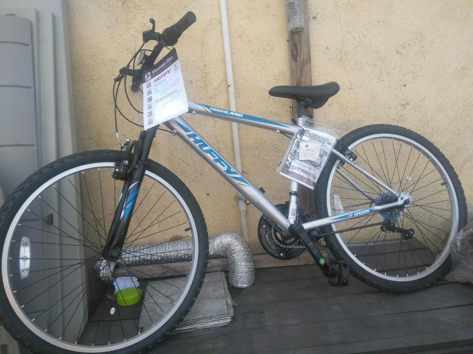 Huffy Men's Highland 26" Mountain Bike - Silver/Blue