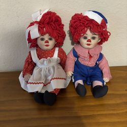 Raggedy Ann and Andy Dolls