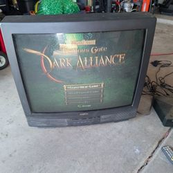 32" Sanyo AVM-3259G CRT TV With Remote