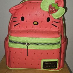 Loungefly Sanrio Hello Kitty Strawberry Mini Backpack
