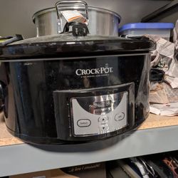 Digital crock-Pot With Locking Lid For Car Rides