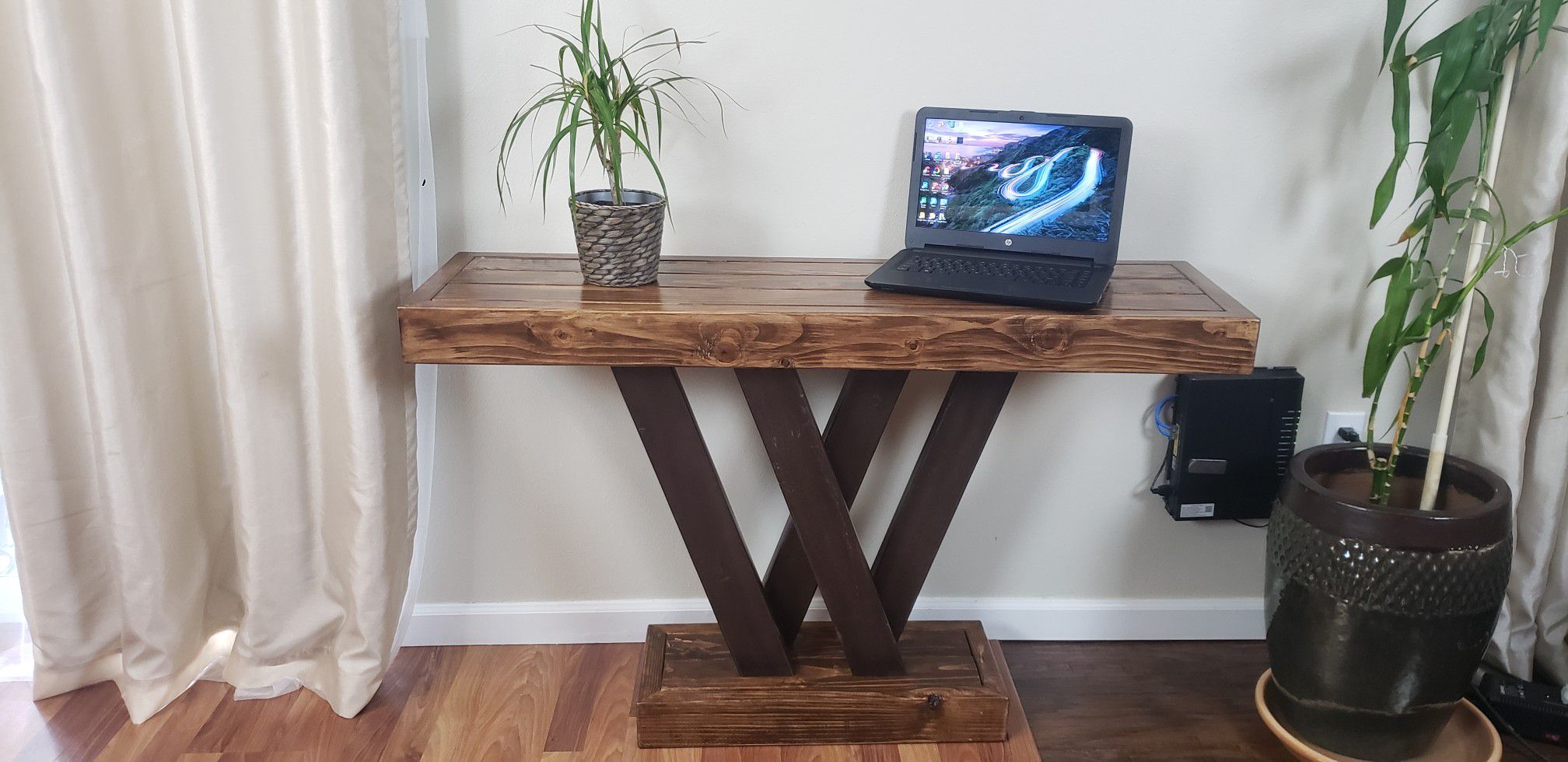 SOLID WOOD Console Table