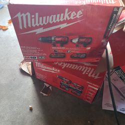 Milwaukee M18 18-Volt Lithium-Ion Cordless Drill Driver/Impact Driver Combo Kit (TOOL OLNY Bag