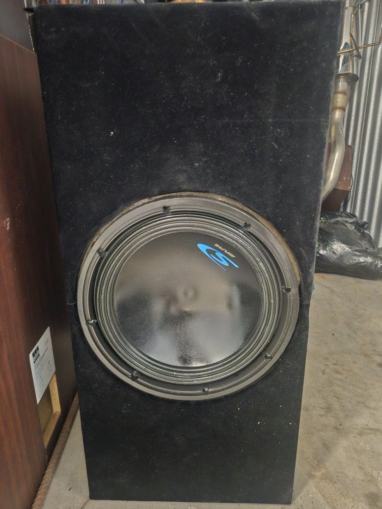 12 Inch Alpine Type S In Custom Digital Design Box