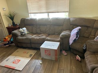 FREE reclining sectional