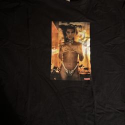 Supreme Nan Goldin Kim In Rhinestone Tee