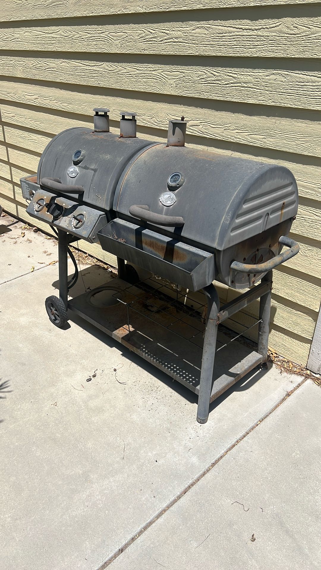 Char Grilled Dual Barbecue Bbq Free