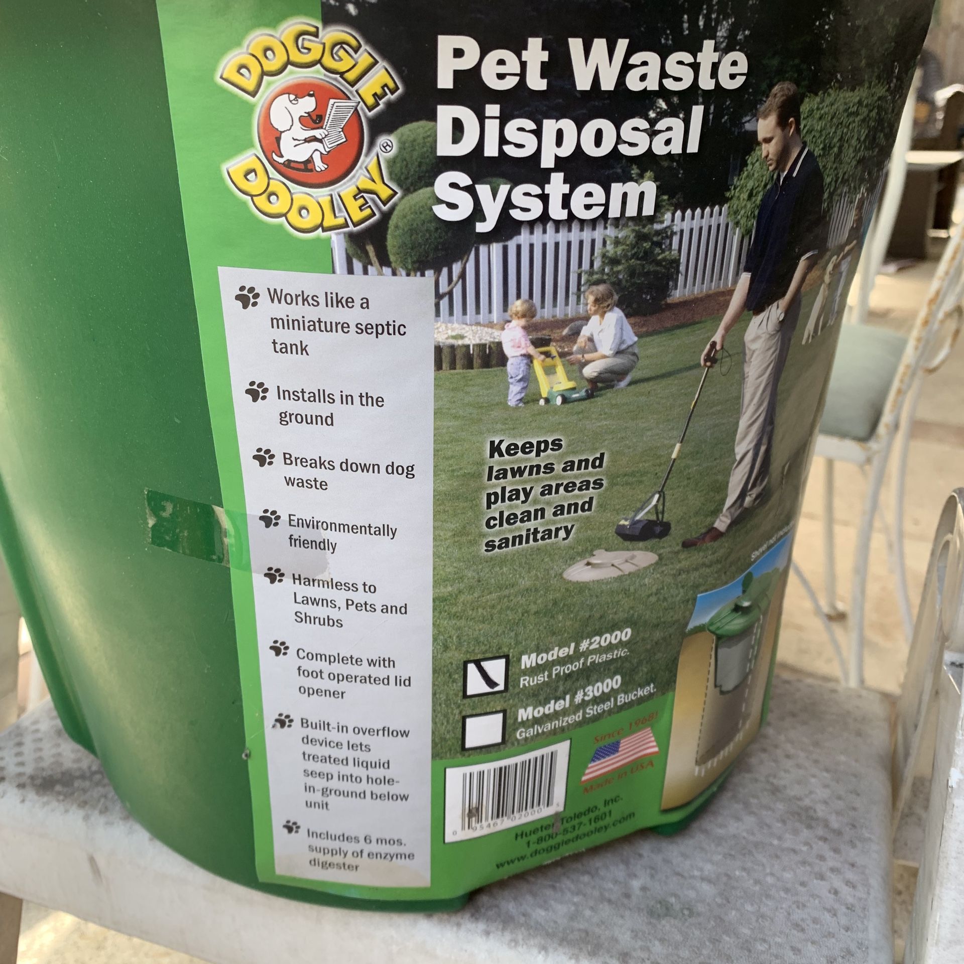 Pet waste disposal system