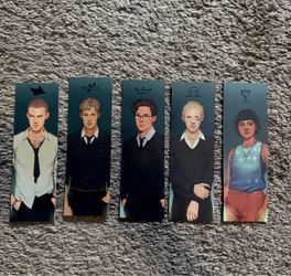 Illumicrate The Raven Cycle Cabeswater Crew Bookmark Set of 5