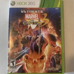 Marvel Vs Capcom Three - Xbox 360