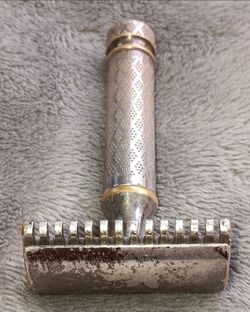 RARE 1918 WWI Gillette Old Type Razor - 100+ Year Old American Icon - MADE IN USA