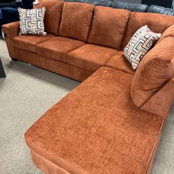 Stylish Deep Chaise Sectional! 