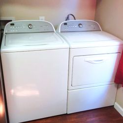 New GE Washer Dryer Set