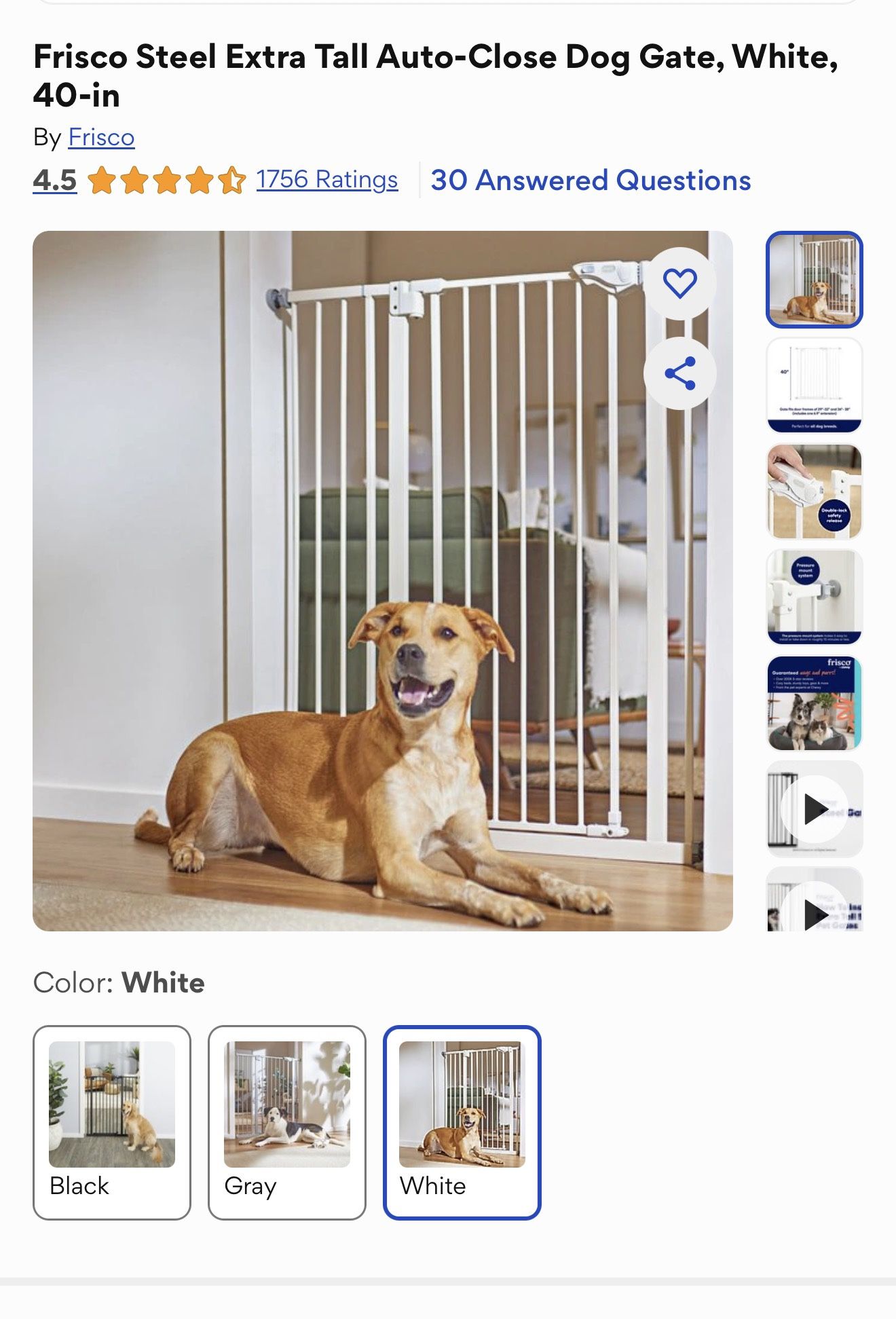 Baby/Pet Gate - Extra Tall