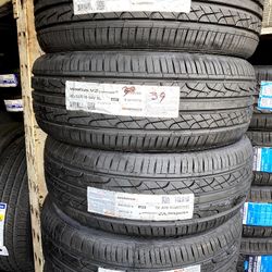 SET OF FOUR TIRES  NEW 205/55R16 HANKOOK