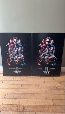Mortal Kombat ll poster boards