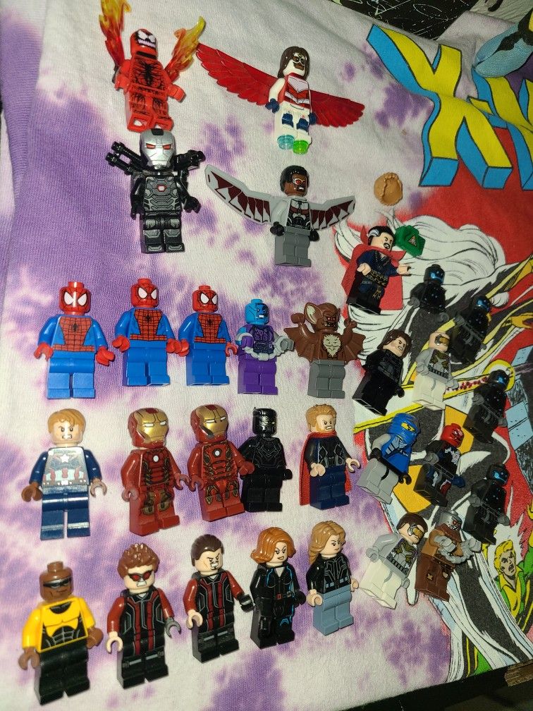 LEGO RARE MARVEL DC MINI FIGURES! BUNDLE LOT! 