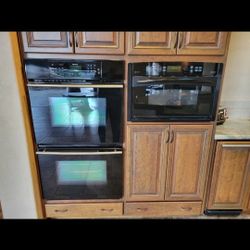 Double Oven and Microwave 