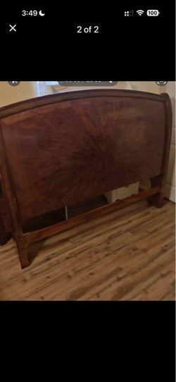 Free solid wood headboard- king