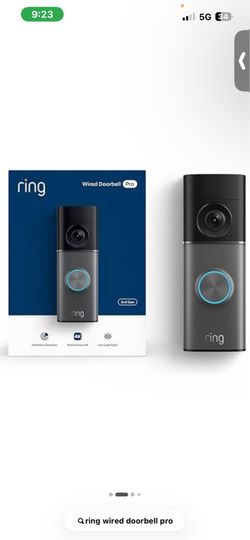 Wired doorbell Ring pro