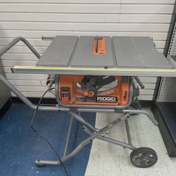 Ridgid Table Saw