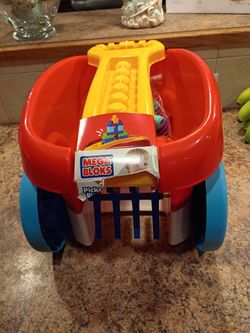 Mega Bloks Block Picking Wagon-NEW- info 👇
