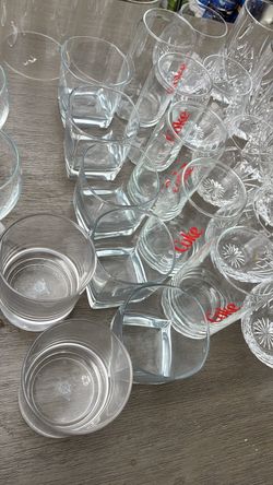 Mixed Lot of Drinking Glasses