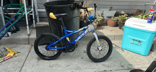 Weize Kids BMX Bike Blue