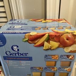 Gerber Tropical Adventures Baby Food 