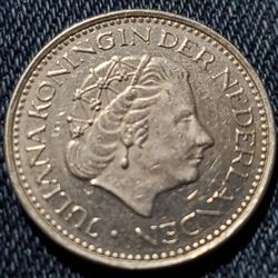 1973 Neatherlands 25 Cent Coin!