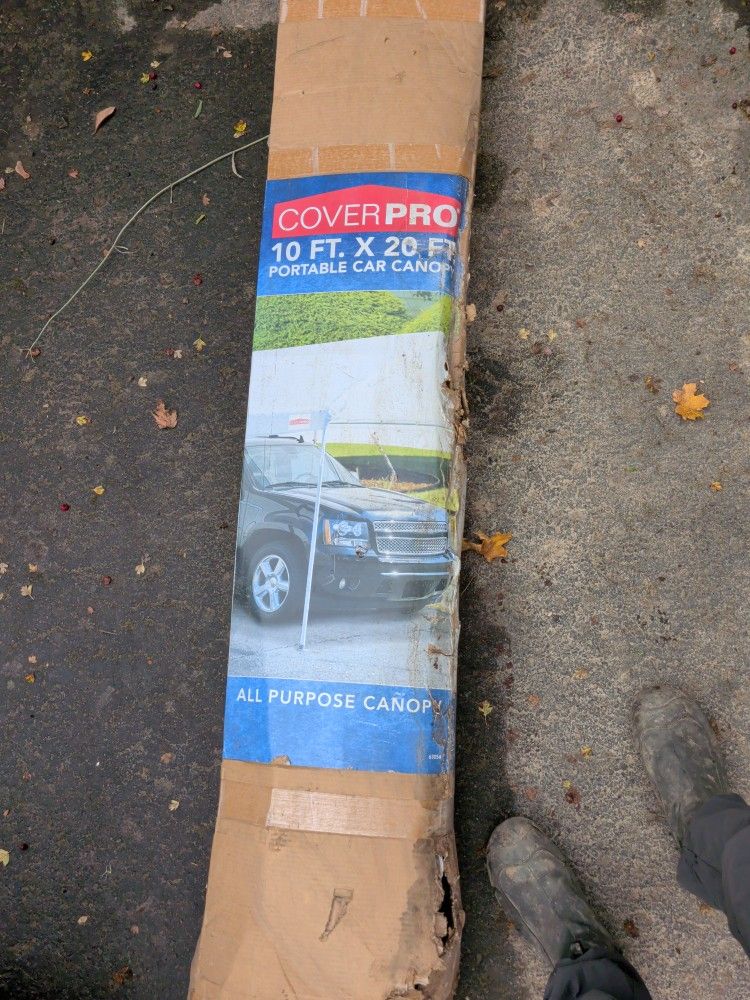 Car Canopy Tent, 10' X 20'