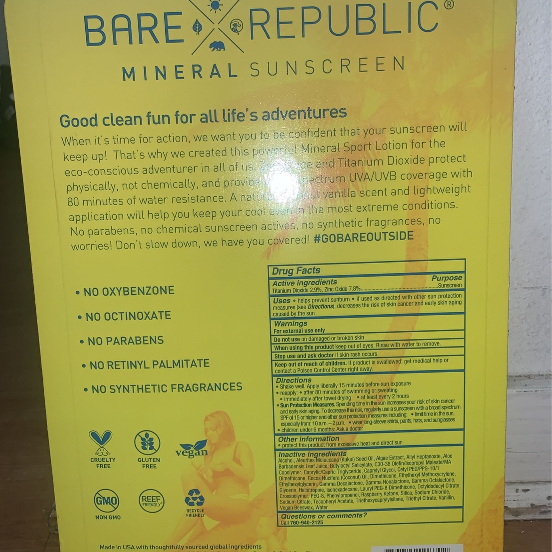 Bare Republic Sunscreen 