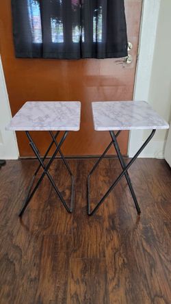 Pair of Folding Tables